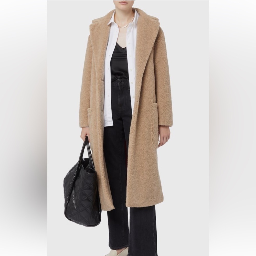 Armani Exchange Tan Teddy Jacket